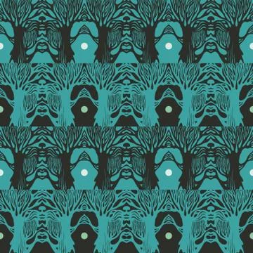 Vector abstract grunge elements Seamless pattern Stockillustratie