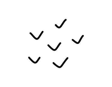 Vector abstract hand drawn texture cute cartoony expression sign doodle line Illustrazione stock