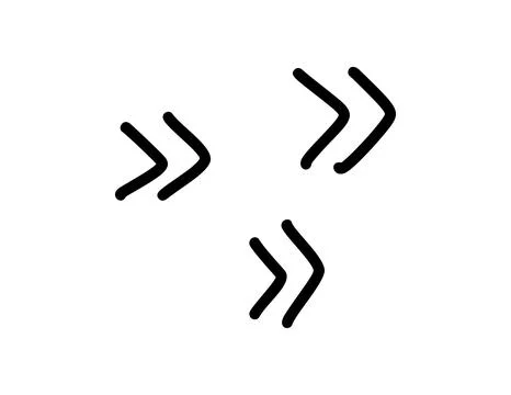 Vector abstract hand drawn texture cute cartoony expression sign doodle line Stock Illustration