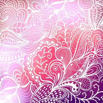 Vector abstract hand-drawn waves texture, wavy background. blurred template.  Illustrazione stock