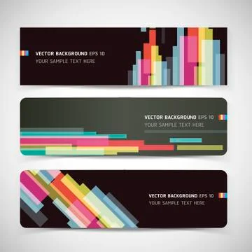 Vector Abstract Header Background. EPS10 Stock-Illustration