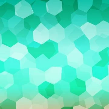 Vector abstract hexagon pattern. Stock Illustration
