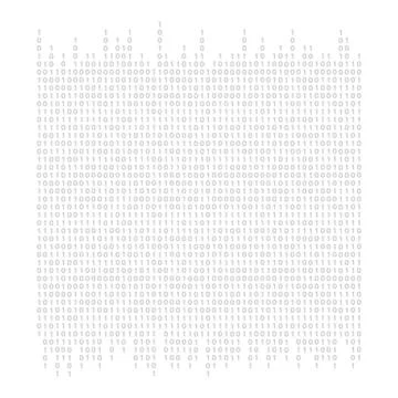 Vector abstract Illustration. Bitcoin technology Illustrazione stock