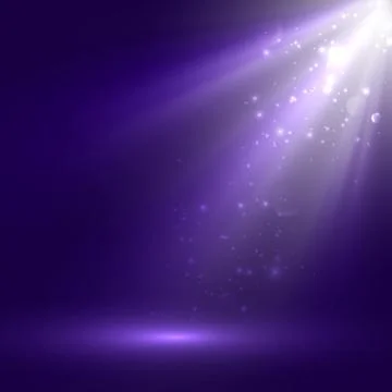 Vector abstract illustration of bright stage light rays Stock Illustration