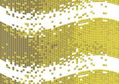 Vector abstract illustration of squared mosaic tiles background with copy space Stock Illustration