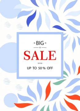 Vector abstract illustration of the template. Stock Illustration