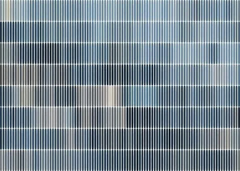 Vector abstract image of blue frost with stripes Stock Illustration