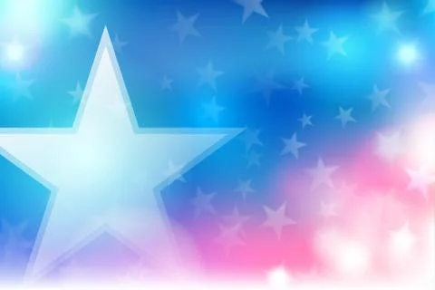 Vector abstract Independence Day background Illustration