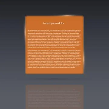 Vector abstract infographic. Modern design template Stock Illustration