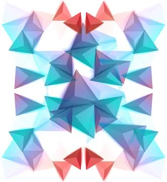 Vector abstract irregular polygon background with a triangular pattern in f.. Stock Photos