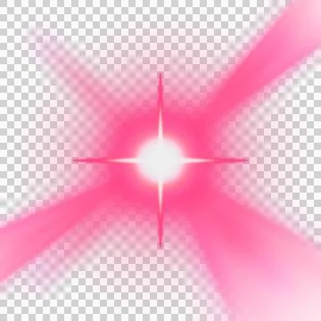 Vector abstract light burst is glowing with pink gradient rays white core on Stock Illustration