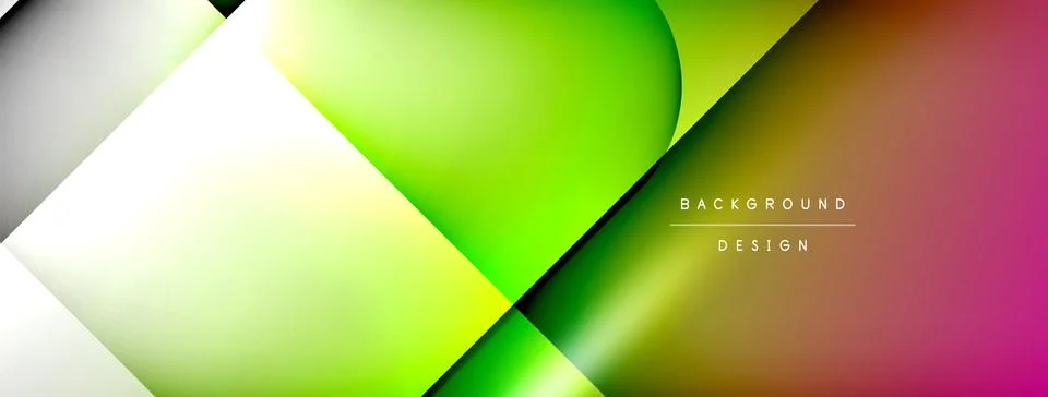 Vector abstract line background with glowing effects and shadows. Vector Stock-Illustration