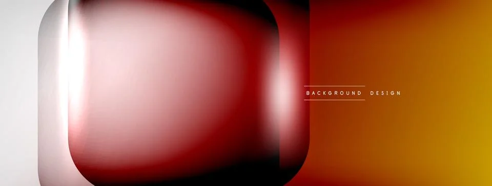 Vector abstract line background with glowing effects and shadows. Vector イラスト素材