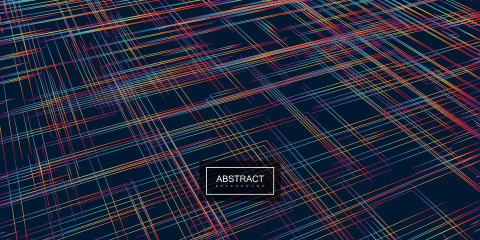 Vector abstract linear background Stock Illustration