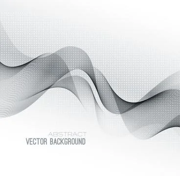 Vector Abstract lines background. Template design Stock Illustration