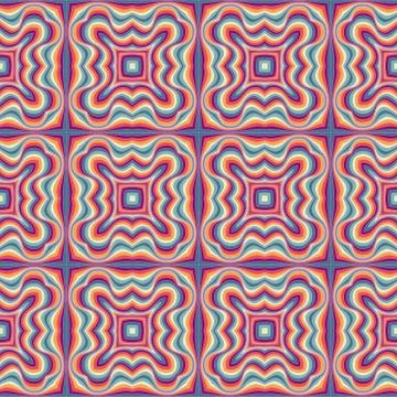 Vector abstract lines pattern. Waves background Stock Illustration