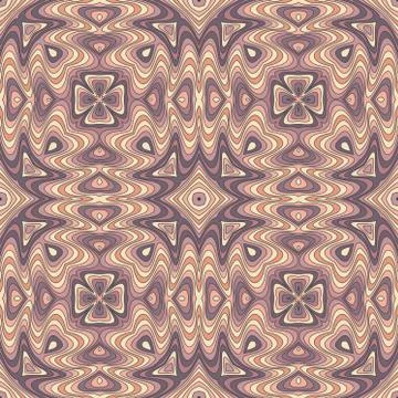 Vector abstract lines pattern. Waves background Illustrazione stock