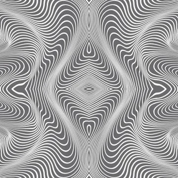 Vector abstract lines pattern. Waves background Illustrazione stock