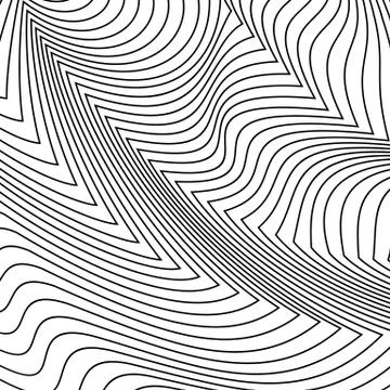 Vector abstract lines pattern. Waves background イラスト素材