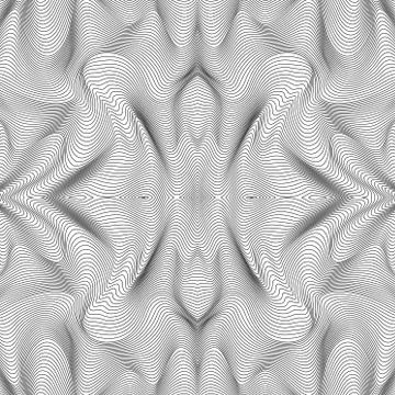 Vector abstract lines pattern. Waves background 스톡 일러스트