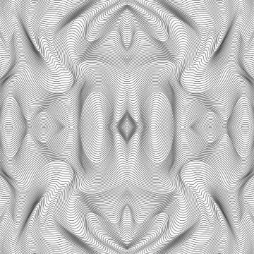 Vector abstract lines pattern. Waves background Illustrazione stock