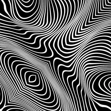 Vector abstract lines pattern. Waves background イラスト素材