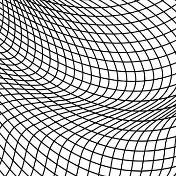 Vector abstract lines pattern. Waves background Stock Illustration