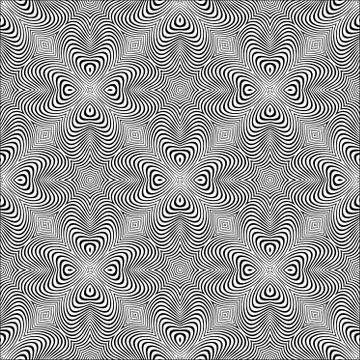 Vector abstract lines pattern. Waves background Illustrazione stock