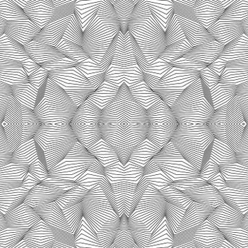 Vector abstract lines pattern. Waves background Stock Illustration