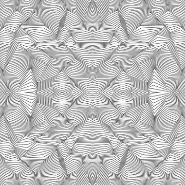 Vector abstract lines pattern. Waves background Illustrazione stock