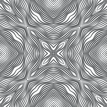 Vector abstract lines pattern. Waves background Stock Illustration