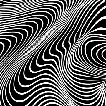 Vector abstract lines pattern. Waves background 스톡 일러스트