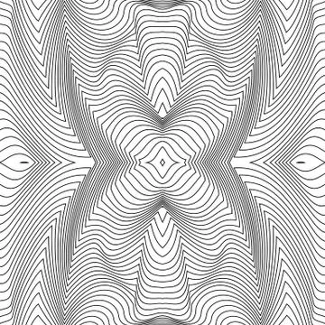 Vector abstract lines pattern. Waves background Illustrazione stock