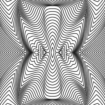 Vector abstract lines pattern. Waves background Stockillustratie
