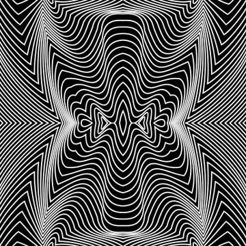Vector abstract lines pattern. Waves background 스톡 일러스트