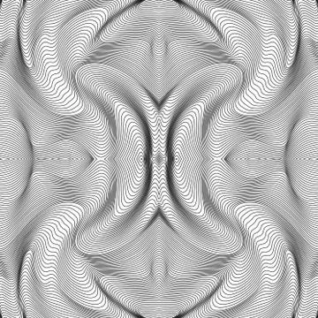 Vector abstract lines pattern. Waves background 스톡 일러스트