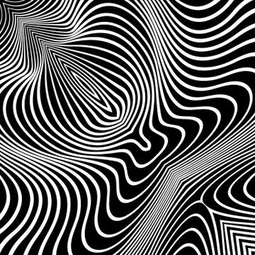 Vector abstract lines pattern. Waves background 스톡 일러스트