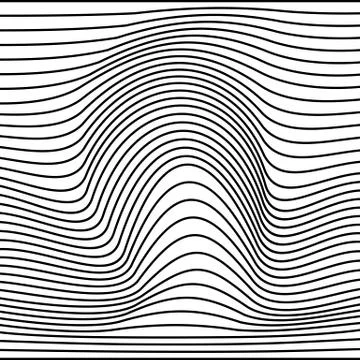 Vector abstract lines pattern. Waves background Stock Illustration
