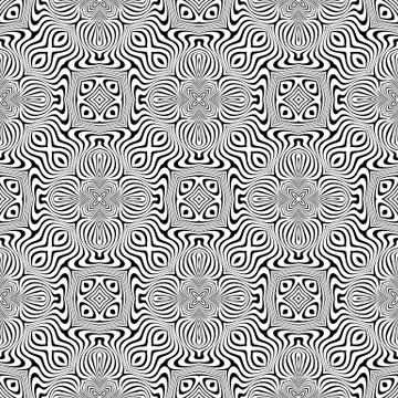 Vector abstract lines pattern. Waves background 스톡 일러스트
