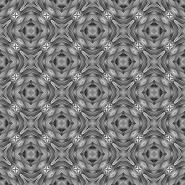 Vector abstract lines pattern. Waves background 스톡 일러스트