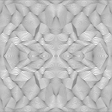 Vector abstract lines pattern. Waves background Illustrazione stock