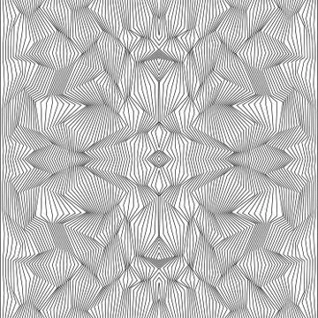 Vector abstract lines pattern. Waves background Stock Illustration