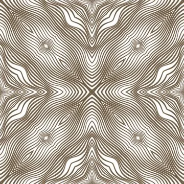Vector abstract lines pattern. Waves background Stock Illustration