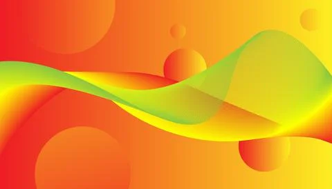Vector abstract lines wavy flowing Stock Illustration