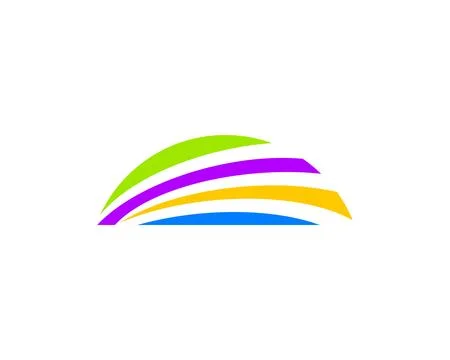 Vector abstract logo design elements Stock Illustration