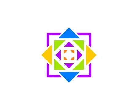 Vector abstract logo design elements Stock Illustration