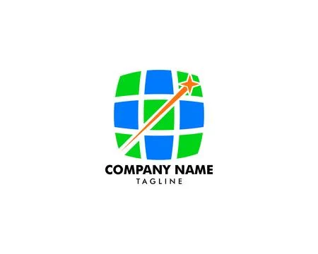 Vector abstract logo design elements Stock Illustration