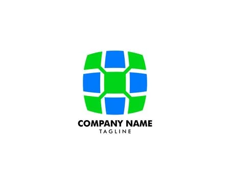 Vector abstract logo design elements Stock Illustration