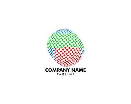 Vector abstract logo design elements Stock Illustration