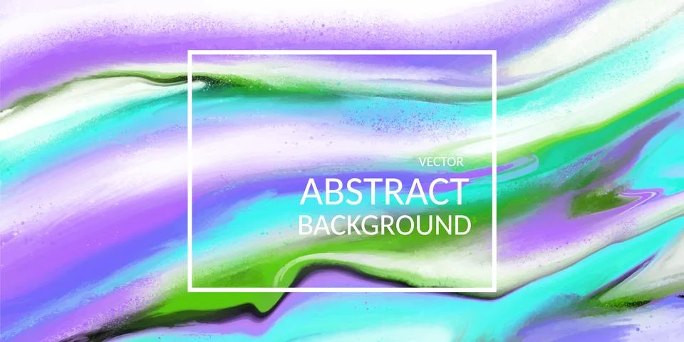 Vector abstract marble texture blue violet color Fluid design Illustrazione stock